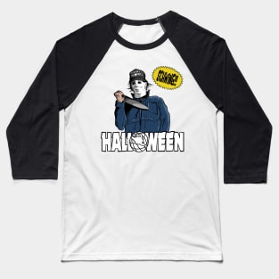 Michael Myers Halloween/ Waynes World Baseball T-Shirt